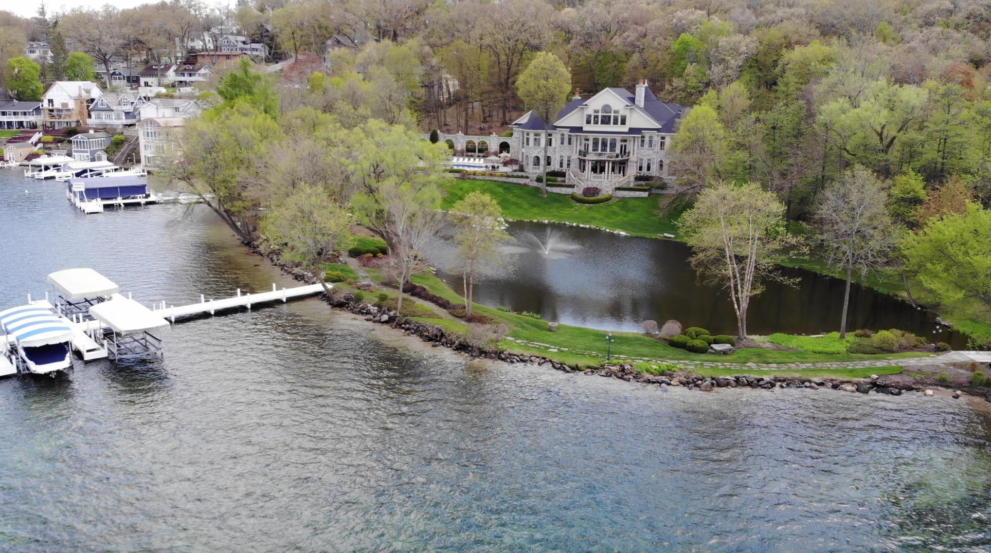 No. 1 N1860 N Black Point Road, Linn sold for $6.75 million